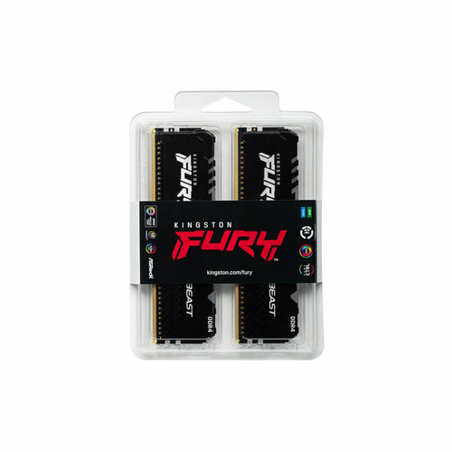 RAM Memory RGB Kingston Fury Beast KF432C16BBAK2/32 32 GB DDR4