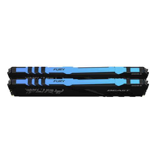 RAM Memory RGB Kingston Fury Beast KF432C16BBAK2/32 32 GB DDR4