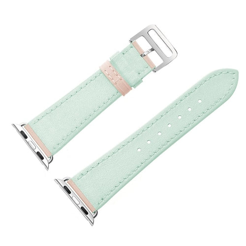 Bracelete Apple Watch em Couro Verde