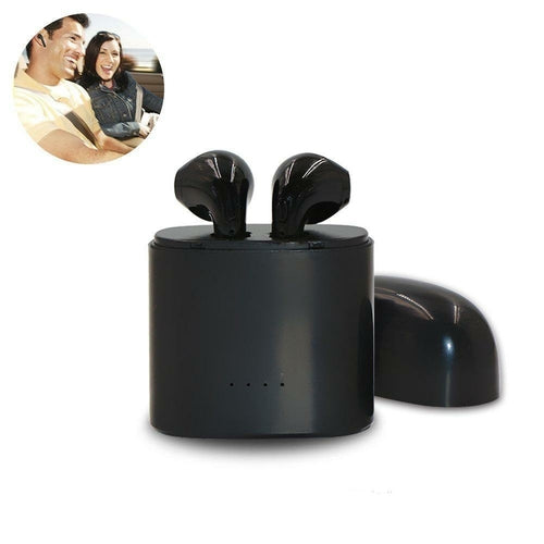 Auriculares Bluetooth Sem Fios com Caixa de Carregamento